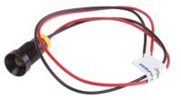 723-9378 RS PRO Yellow Panel Mount Indicator, 2V dc, 8mm Mounting Hole Size, Lead Wires Termination, IP67