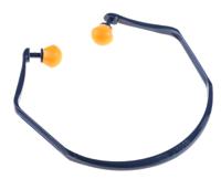1310 3M E.A.R 3M  Series Blue, Orange Disposable Band Ear Plugs, 24dB Rated, 10 Pairs