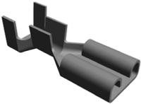 60249-2 TE Connectivity FASTIN-FASTON .250 Uninsulated Female Spade Connector, Receptacle, 6.35 x 0.81mm Tab Size, 1.3mm² to