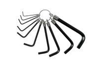 1425 Teng Tools 10 piece L Shape Metric Hex Key Set, 1.5 → 10mm