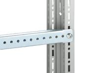 4696000 Rittal TS Series Sheet Steel Support Strip, 600mm W, 600mm H, 600mm D, 540mm L For Use With AX Series, CM, SE, TP, TS,