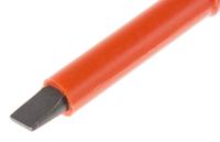 911-1115 ITL Insulated Tools Ltd Slotted Insulated Screwdriver, 6.5 x 1.2 mm Tip, 125 mm Blade, VDE/1000V, 215 mm Overall