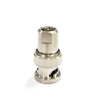 246-9507 RS PRO Straight 50Ω Coaxial Adapter FME Plug to BNC Plug 0.9GHz