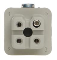 10421000 Epic Contact Heavy Duty Power Connector Insert, 10A, Female, H-A Series, 3 Contacts