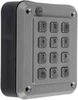 de1kt102 Storm Chromed Zinc Keypad Lock With  With Audible Tone & LED Indicator