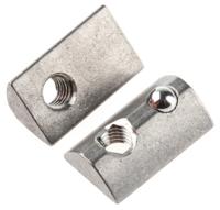 767-5658 RS PRO M6 T-Slot Nut, Connecting Component, Strut Profile 40 mm, Groove Size 8mm