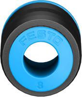 qs-10-8 Festo QS Series Reducer Nipple, Push In 10 mm to Push In 8 mm, Tube-to-Tube Connection Style, 153039