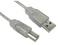286-3296 RS PRO USB 2.0, Male USB A to Male USB B, 480Mbps, 5m