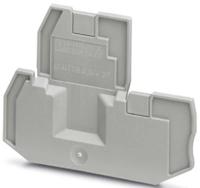 3044676 Phoenix Contact D-UTT 2.5/4 Series End Cover for Use with DIN Rail Terminal Blocks
