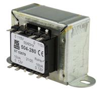 504-280 RS PRO 20VA 2 Output Chassis Mounting Transformer, 12V ac, IEC 61558-2-6