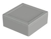 07515156-xt-151506-7035 Bopla Euromas X Series Light Grey ABS Enclosure, IP66, IP68, IK07, Light Grey Lid, 149.9 x 149.9 x 60mm