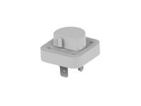 mdh1-121-221 TE Connectivity Button Microswitch, Solder Lug Terminal, 0.1 A at 250 Vdc A, 0.2 A at 125 Vdc A, 0.5 A at 50 Vdc A, 2 A