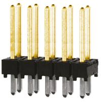 tsw-105-14-l-d Samtec TSW Series Straight Through Hole Pin Header, 10 Contact(s), 2.54 mm Pitch, 2 Row, Unshrouded