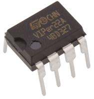viper22adip-e STMicroelectronics VIPER22ADIP-E, PWM Controller, 50 V, 60 kHz 8-Pin, PDIP