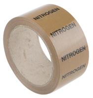 711-463 RS PRO Beige PP, Vinyl Pipe Marking Tape, text Nitrogen, Dim. W 50mm x L 33m