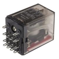 hf18fha1204z1d Hongfa Europe GMBH Chassis Mount Power Relay, 120V ac Coil, 5A Switching Current, 4PDT