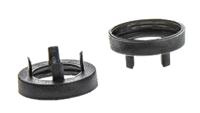 n150-blk Sifam 15.5mm Black Nut Cover, N150-BLK