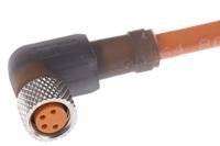 11330-rkmwv-4-072-m Lumberg Automation Female 8 way M8 to Free End Sensor Actuator Cable, 2 m