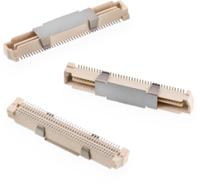 658854613080 Wurth Elektronik WR-BTB Series Vertical Surface PCB Header, 80 Contact(s), 0.8 mm Pitch, 1 Row, Shrouded