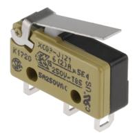 xcg3-j1-z1 Saia-Burgess Hinge Lever Micro Switch, Solder Terminal, 5 A @ 250 V ac, CO, IP40
