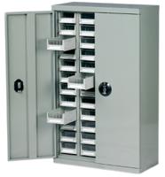 669-3807 RS PRO 48 Drawer Unit, Steel, 970mm x 586mm x 270mm, Grey