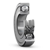 6301-2z SKF 6301-2Z 1 Row Ball Bearing - 12 mm ID, 37 mm OD