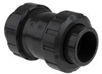 161561066 Georg Fischer PVC-U Single Check Valve 1 1/2in, 16 bar
