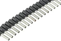 0-376-64 Legrand 376 Series Insulated Crimp Bootlace Ferrule 8mm Pin Length, Black