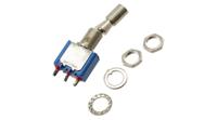5636ab-2v APEM Toggle Switch, PCB Mount, On-On, 1P, Solder Lug Terminal, 125V ac