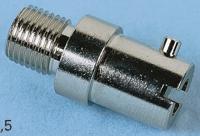 324-2241 RS PRO 3/8 GCY Bayonet Adapter for Use with Temperature Sensor, RoHS Compliant Standard