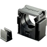 666989 Legrand Snap Fixing Base, Cable Conduit Fitting, 25mm Nominal Size, Plastic, Black