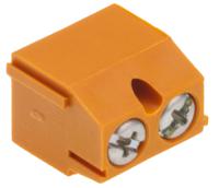1760490000 Weidmuller PM 5.08 Series PCB Terminal Block, 2-Contact, 5.08mm Pitch, Through Hole Mount, 1-Row, Screw Termination