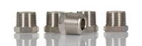 0904-13-17 Legris LF3000 Series Straight Threaded Adaptor, R 3/8 Male to G 1/4 Female, Threaded Connection Style