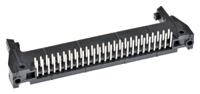 n3433-5302rb 3M 3000 Series Right Angle Through Hole PCB Header, 50 Contact(s), 2.54 mm Pitch, 2 Row, Shrouded