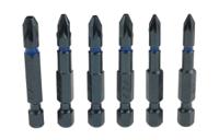 t4511 CK Impact Bit Set 6 Pieces, Pozidriv