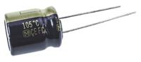 eeufc1a101s Panasonic 100μF Aluminium Electrolytic Capacitor 10V dc, Radial, Through Hole - EEUFC1A101S