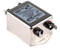 10emc1 TE Connectivity, Corcom EMC 10A 250 V ac 50/60Hz, Flange Mount RFI Filter, Fast-On, Single Phase