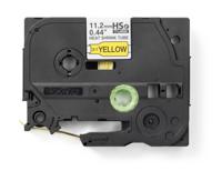 hse631e Brother Heat Shrink Tubing, Black on Yellow 2.1 → 7mm Sleeve Dia. x 1.5m Length 3:1 Ratio, HSE Series