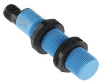 cm18-08bpp-ec1 SICK Capacitive Threaded Barrel Proximity Sensor, M18, 8 mm Detection, PNP NO+NC, 10 → 36 V dc