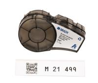 m21-750-499 Brady B-499 Black on Black on White Label Printer Tape, 4.88 m Length, 19.05 mm Width
