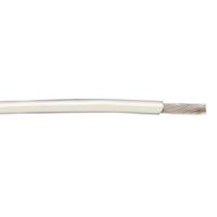 3050-wh005 Alpha Wire Hook-up Wire PVC Series White 0.23 mm² Harsh Environment Wire, 24 AWG, 7/0.20 mm, 30m, PVC Insulation, 3050