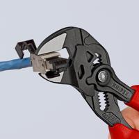86-02-180 Knipex Plier Wrench, 180 mm Overall, Angled, Straight Tip, 40mm Jaw