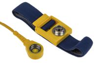 287-7379 RS PRO ESD Grounding Wrist Strap & Cord Set With 10 mm Socket, 10 mm Stud