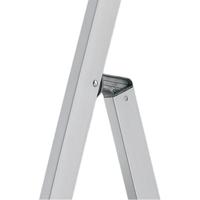 02370004 TUBESCA Anodized Aluminium 4 steps Step Ladder, 0.88m platform height, 1.54m open length