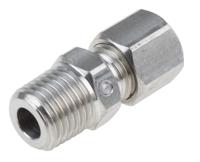 123-5575 RS PRO 1/4 NPT Compression Fitting for Use with Thermocouple or PRT Probe, 1/4in Probe, RoHS Compliant Standard