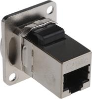 907-5656 RS PRO RJ45 Feedthrough Connector, Cat5e, FTP
