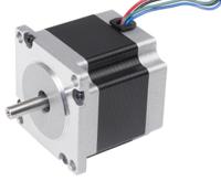535-0423 RS PRO Hybrid, Permanent Magnet Stepper Motor, 1.0Nm Torque, 2.3 V, 1.8°, 56.4 x 56.4mm Frame, 6.35mm Shaft