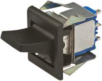 7649adu1202u702 APEM DPDT, On-Off-On Rocker Switch Panel Mount