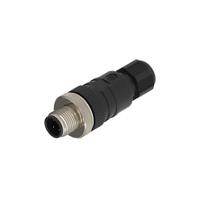 11584 Lumberg Automation Connector, 4 Contacts, M12 Connector, Plug, Male, IP65, IP67, RSC Series