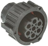 967650-1 TE Connectivity 7 Pole Din Socket, DIN 72585 IP69K, Bayonet, Female, Cable Mount